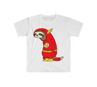 SEGY8876S Lightning Fast Sloth T-Shirt Flash Sloth Running Run Lover Gift White S
