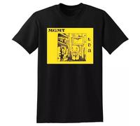SEGY8876S MGMT T Shirt Little Dark Age Vinyl CD Cover Black XL