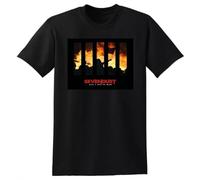 SEGY8876S Sevendust T Shirt All i See is War Vinyl CD Cover Black L