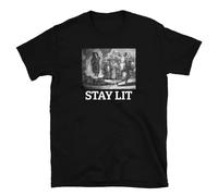 SEGY8876S Stay Lit Witch Will Get Revenge T-Shirt Black M