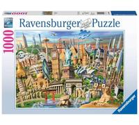 Sehenswürdigkeiten weltweit. Puzzle 1000 teile