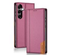 SEHEYA Coque pour Xiaomi Redmi 12C / Redmi 11A 4G / Poco C55 Housse à Rabat Premuim Étui en Cuir PU Portefeuille Case, RFID Blocage, Magnétique Stand Antichoc Protection Flip Folio Cover, Rouge