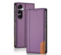 SEHEYA Coque pour Xiaomi Redmi 12C / Redmi 11A 4G / Poco C55 Housse à Rabat Premuim Étui en Cuir PU Portefeuille Case, RFID Blocage, Magnétique Stand Antichoc Protection Flip Folio Cover, Violet