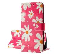 SEHEYA Coque Rabat pour Honor 400 Lite 5G Etui Portefeuille en Cuir PU à Motifs Housse de Protection Magnétique Folio Case, Tournesol Rose