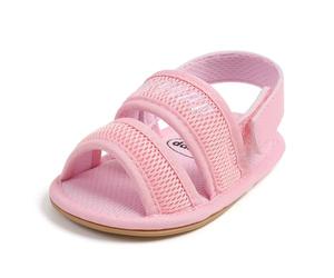 Sehfupoye Été bébé sandales filles garçons premières chaussures de marche semelle souple Prewalkers tout-petits sandales casual chaussures de plage pour 12-18M