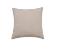 Sehlbach Coussin Effet Chenille, Rose, 45 x 45 cm Coussin, Effet Chenille, Housse détachable, Confort Douillet, Atmosphère élégante