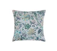 Sehlbach Coussin Paisley imprimé Fleuri, Vert, 45 x 45 cm Coussin, Matière Souple, Housse détachable, Remplissage Inclus, Classique Intemporel, Design Moderne, Multi-usages