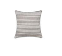 Sehlbach Coussin Rayures, Beige, 45 x 45 cm Coussin, Accent Vif, Multiples Combinaisons possibles, Style Moderne, Housse détachable, Rembourrage Inclus