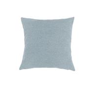 Sehlbach Coussin Tricot, Bleu, 45 x 45 cm Coussin, Tricot Doux, Housse détachable, Note élégante, Confort agréable, Accents de Style