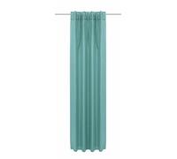 Sehlbach Rideau prêt à Poser avec Passants Invisibles, Dimout Uni, Pétrole, 135 x 245 cm, Rideaux, Économie d'énergie en Hiver, Antichaleur en été, Opaque, Certifié Oeko-Tex, Montage Facile