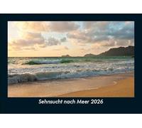 Sehnsucht nach Meer 2026 Fotokalender DIN A5: Monatskalender mit Bild-Motiven aus Fauna und Flora, Natur, Blumen und Pflanzen
