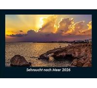 Sehnsucht nach Meer 2026 Fotokalender DIN A5: Monatskalender mit Bild-Motiven aus Fauna und Flora, Natur, Blumen und Pflanzen