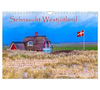 Sehnsucht Westjütland (Wandkalender 2026 DIN A4 quer), CALVENDO Monatskalender: Sehnsucht Westjütland - Die dänische Nordseeküste am Ringkøbing Fjord