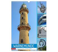 Sehnsuchtsort Warnemünde (Wandkalender 2026 DIN A3 hoch), CALVENDO Monatskalender: Das Seebad Warnemünde - Erholung und Impressionen pur