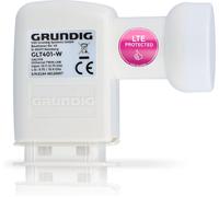 [SEHR GUT test*] Twin LNB Weiss für digital Satellitenschüssel mit LTE Filter ¿ für 2 Teilneher, TV - 2fach, 2fach, Full HD, 4K, HDTV, 0.1dB, Sat, Wetterschutz, extrem kälte & hitzebeständig