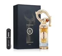 Sehr Parfum original 100 ml, parfum arabe unisexe de longue durée, eau de parfum importée de Dubaï, avec atomiseur rechargeable 5 ml, parfum avec notes chaudes et sensibles (Sehr)