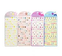 Sehuby Autocollant en mousse motif animal de dessin animé pour bouteille d'eau, carnet de notes, journal, scrapbooking, récompense