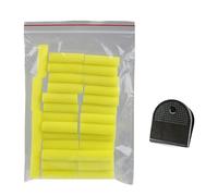 Sehuby Brosse éponge, brosse cylindrique pour colle de tennis de table pour colles à base d'eau, éponge pour raquette de tennis de table