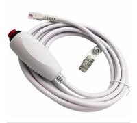 Sehuby Câble d'appel d'infirmière avec bouton rougeur 6P4C Cordon de rechange pour station infirmière hôpital soins infirmiers