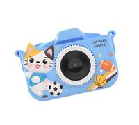 Sehuby Caméra pour À Double Lentille avec Le Lecteur De Musique MP3 Focus 8X Zoom Écran Abscroping Abs pour Garçons Et Filles Double