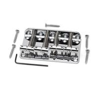 Sehuby Chevalet de basse électrique à 4 cordes pour guitare basse électrique Chevalet de rechange Vintage