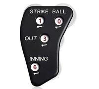 Sehuby Compteur de baseball, indicateurs d'arbitre de baseball, softball, compteur de jeu à 4 roues