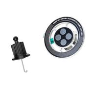 Sehuby De Téléphone Magnétique Antidérapant pour Grille D'aération Voiture Crochet Réglable Rotatif À 360 ° Appareils 4 À 7 Pouces Crochet en Métal Renforcé Voiture