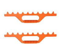 Sehuby Lot de 2 peignes de ratissage à 9 dents pour un nivellement efficace du sol dans les fermes, les jardins et les vergers avec dents réglables
