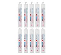 Sehuby Lot de 8/10 thermomètres pour réfrigérateur avec crochet pour intérieur - Texture pour une suspension facile au réfrigérateur