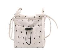 Sehuby Petit sac à bandoulière matelassé avec cordon de serrage pour femme, sac à main, sac à main, sac de voyage, cadeau