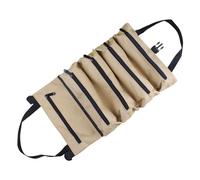 Sehuby Sac à outils en toile avec 5 poches zippées imperméable et résistant à l'usure pour voiture, moto, électricien
