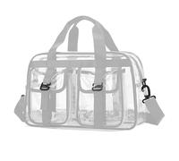 Sehuby Sac de rangement en PVC transparent de grande capacité, résistant à l'eau, pratique pour équipement de sport, équipement de sport, Outdoo