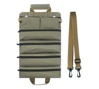 Sehuby Sacs de rangement, sac à outils en toile, petit sac à outils avec 4 poches zippées, sac de transport pour outils