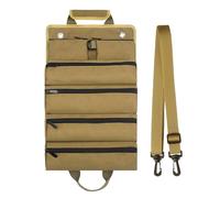 Sehuby Sacs de rangement, sac à outils en toile, petit sac à outils avec 4 poches zippées, sac de transport pour outils