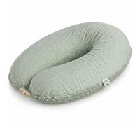 Sei Design Coussin d'allaitement Coussin de Grossesse Certifié Ökotex Standard 100. Housse avec Fermeture éclair et Broderie de qualité supérieure XXL 190 x 30 cm