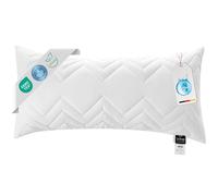 Sei Design Oreiller Classic Dream“, Microfibre 40 x 80 cm, Blanc, matelassé