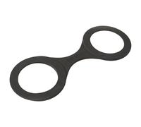 Sei Mio - menottes en silicone - taille M - noir