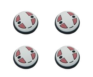 SEIAIYG Capuchon Joystick pour Steam Deck OLED/ASUS ROG Ally, Silicone Thumbsticks Grips Caps Anti-Glisse Anti-Sweat pour Steam Deck OLED Joystick Protector Accessoires, Blanc - 4 Capuchons