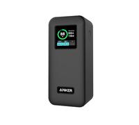 SEIAIYG Coque Compatible avec Anker Prime Batterie Externe 20000mAH 200W, Toucher Soyeux, Antichoc, Étui de Protection en Silicone pour Power Bank - Noir