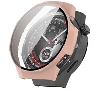 SEIAIYG Coque Compatible avec Garmin Forerunner 170,avec Protection écran(Or Rose)
