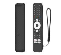 SEIAIYG Silicone Coque Compatible avec Homatics Box R 4K Télécommande, Housse de Protection Caoutchouc Souple, Antichoc - Noir
