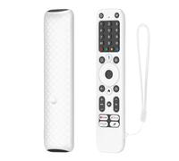 SEIAIYG Silicone Coque Compatible avec Homatics Box R 4K Télécommande, Housse de Protection Caoutchouc Souple, Antichoc - Blanc