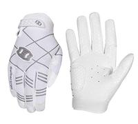 Seibertron B-A-R Pro 2.0 Signature Gants de Baseball/Softball Batting Gloves Super Grip Finger Fit for Youth/Junior Blanc XL