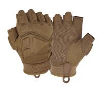 Seibertron Breveté S.O.L.A.G 2.0 Écran Tactile Tactiquel de Sport Gant imperméable Gant Protection Impact de Airsoft Chasse Randonnée Équitation Cyclisme Moto Escalade Demi-Doigt Gloves Coyote XL