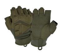 Seibertron Breveté S.O.L.A.G 2.0 Écran Tactile Tactiquel de Sport Gant imperméable Gant Protection Impact de Airsoft Chasse Randonnée Équitation Cyclisme Moto Escalade Demi-Doigt Gloves Army Green S