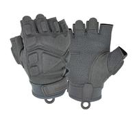 Seibertron Breveté S.O.L.A.G 2.0 Écran Tactile Tactiquel de Sport Gant imperméable Gant Protection Impact de Airsoft Chasse Randonnée Équitation Cyclisme Moto Escalade Demi-Doigt Gloves Grey XS