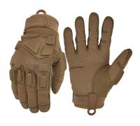 Seibertron Breveté S.O.L.A.G 2.0 Gant Écran Tactile Tactique de Sport Gants imperméable Impact Gants de Airsoft Chasse Randonnée Équitation Cyclisme Moto Escalade Doigt Plein Coyote M