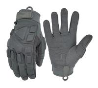 Seibertron Breveté S.O.L.A.G 2.0 Gant Écran Tactile Tactique de Sport Gants imperméable Impact Gants de Airsoft Chasse Randonnée Équitation Cyclisme Moto Escalade Doigt Plein Grey M