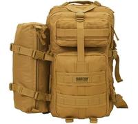 Seibertron Falcon étanche Militaire Armée Tactique Sac à Dos Compact Assault Pack Molle (Khaki 37L+1)