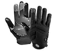 Seibertron G.A.R.G 2.0 Gel Filled Patented Anti-Impact Ultra-Stick Américain De Receveur/Receiver Gloves/Gants De Football Adult Black S